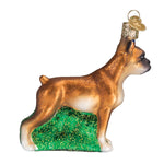Old World Christmas Boxer Ornament - hand-blown glass Christmas tree ornament (view 4)