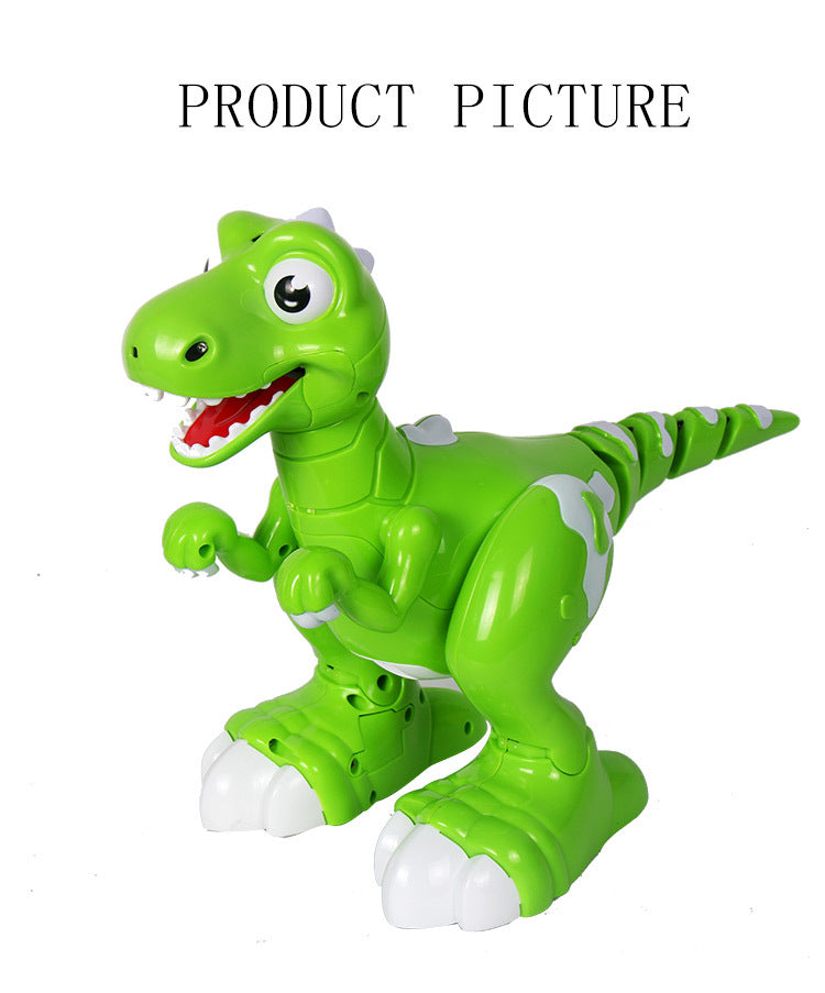 RC Dinosaur Intelligent Electronic Spray Music Dance 2-Colors Remote Control Dragon Animal Robots Child's Toys For Kids Gift - Cindi Book