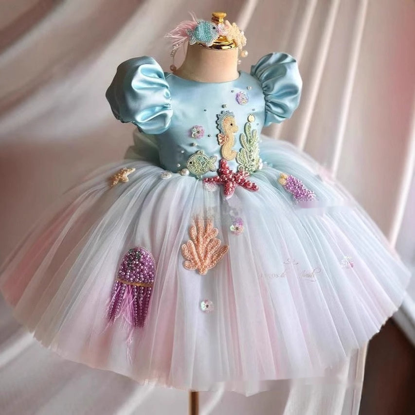 Girls FARCENT Design Princess Dress New Bubble Skirt - Cindi Book
