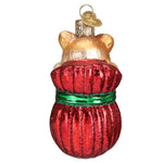 Old World Christmas Letting The Cat Out Of Bag - hand-blown glass Christmas tree ornament (view 4)