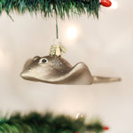 Old World Christmas Stingray Ornament - hand-blown glass Christmas tree ornament