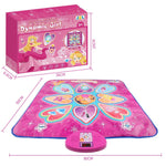 Cross-border Children's Electronic Dancing Mat Wireless Princess Dance Mat Pedal Game Mat Music Blanket Girl Boy Toy - Cindi Book