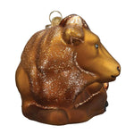 Old World Christmas Ox Ornament - hand-blown glass Christmas tree ornament (view 5)