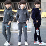 Casual children's suit boys autumn clothes - Cindi Book