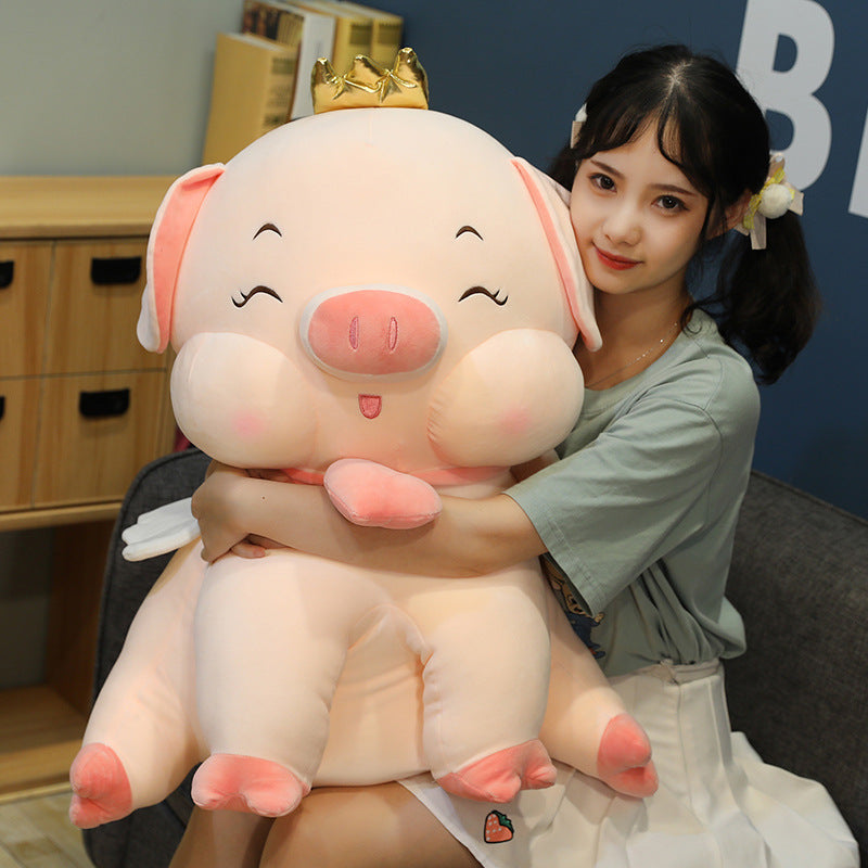 Angel Pig Plush Toy Doll - Cindi Book