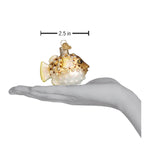 Old World Christmas Pufferfish Ornament - hand-blown glass Christmas tree ornament (view 5)