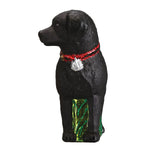Old World Christmas Standing Black Lab Ornament - hand-blown glass Christmas tree ornament (view 5)
