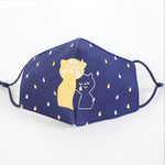 Kid Carton Cotton Facial Mask Adult Mask - Cindi Book
