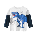 Baby Clothes Boy Cottoming Shirt Children Long Sleeve T-shirt - Cindi Book