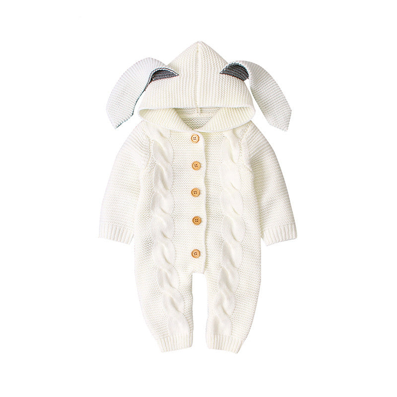 Baby knitted romper - Cindi Book