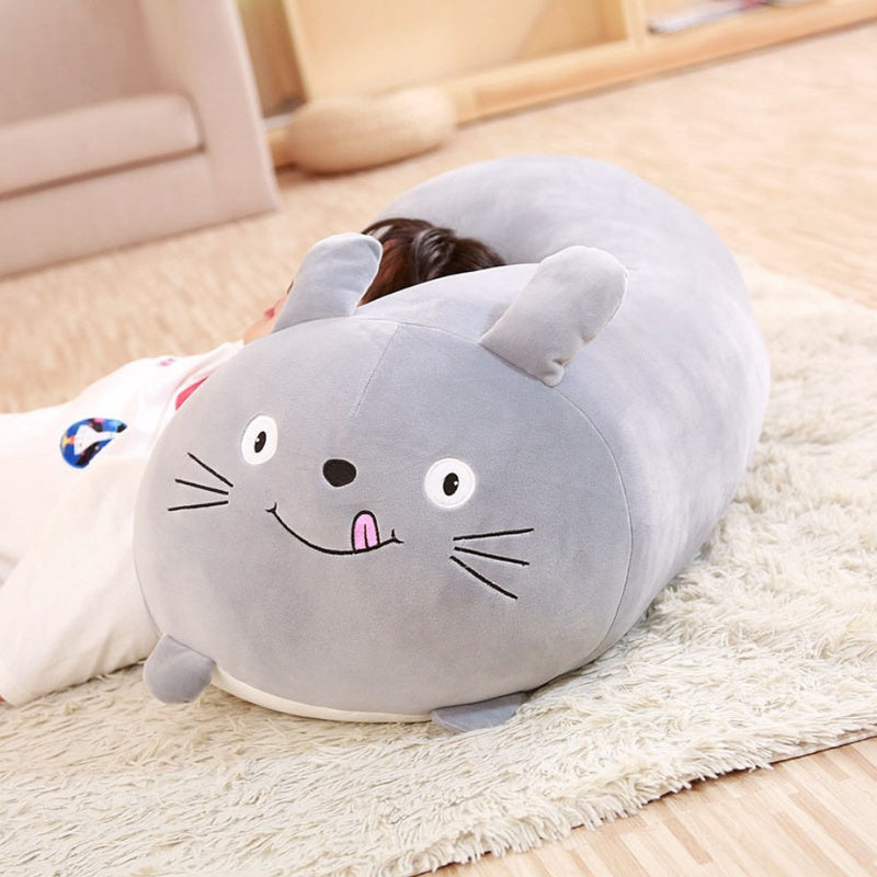 Sleeping Long Pillow Soft Plush Down Cotton - Cindi Book