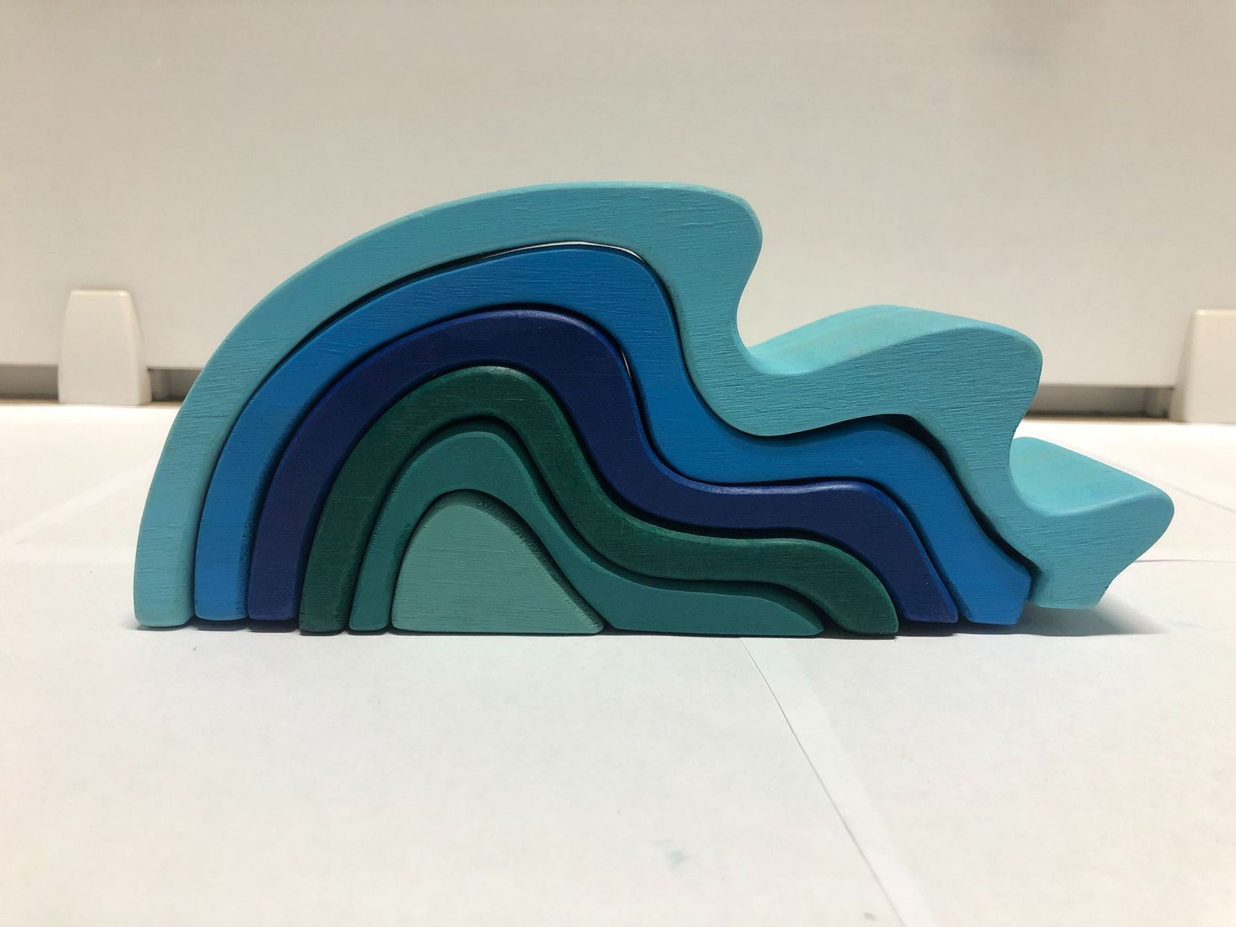 Early education stacking high blocks - Cindi Book