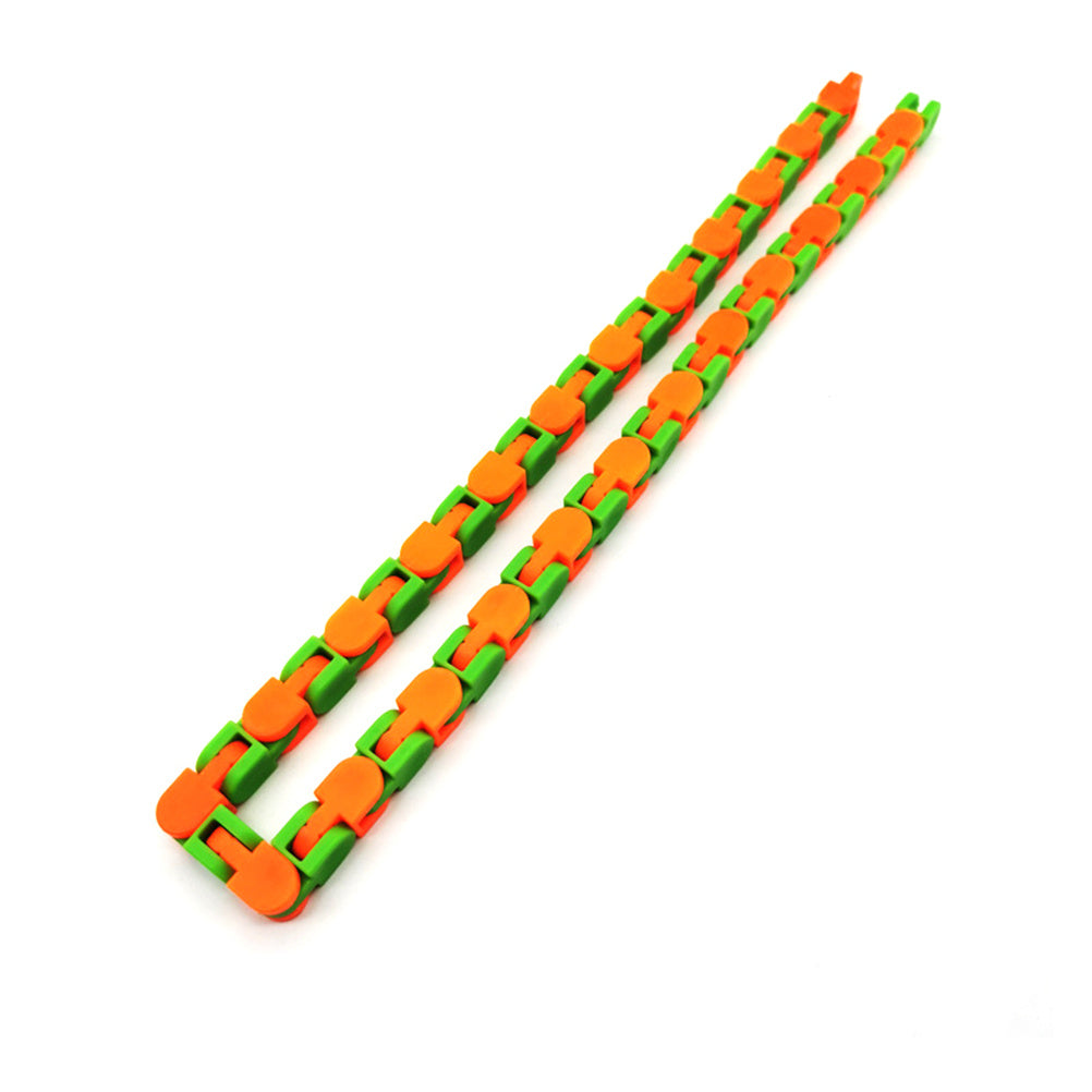 Funny Fidget Chain Anti Stress Toy for Adult Bike Chain Fidget Bracelet Puzzle Educational Toys - Cindi Book