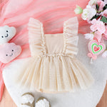 Jumpsuit Baby Net Skirt Princess Poris Dress Baby Skirt Baby Body Pants Jumpsuit - Cindi Book