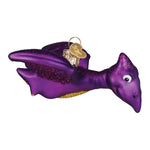 Old World Christmas A-roarable Pterodactyl Ornament - hand-blown glass Christmas tree ornament (view 4)