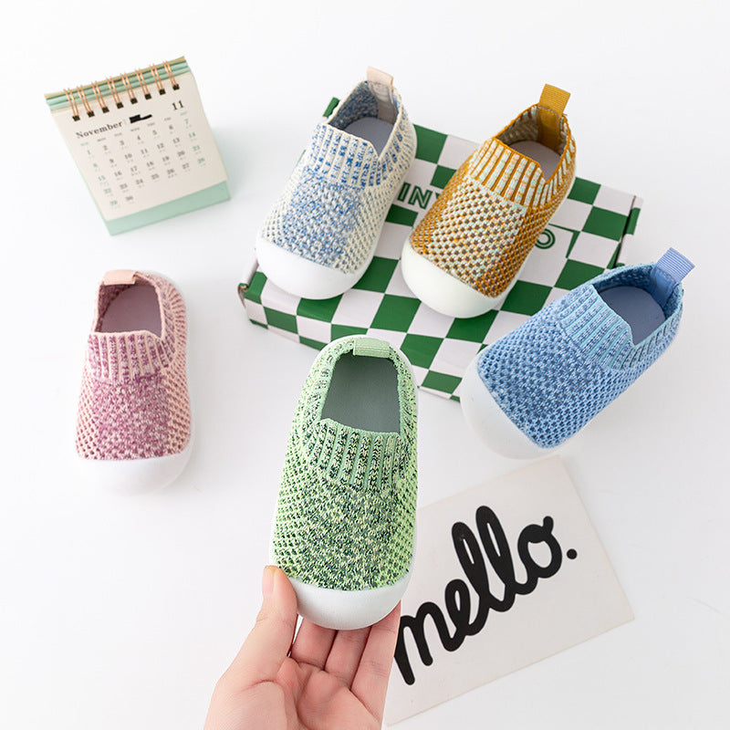 Soft Soled Children's Breathable Mesh Shoes - Cindi Book