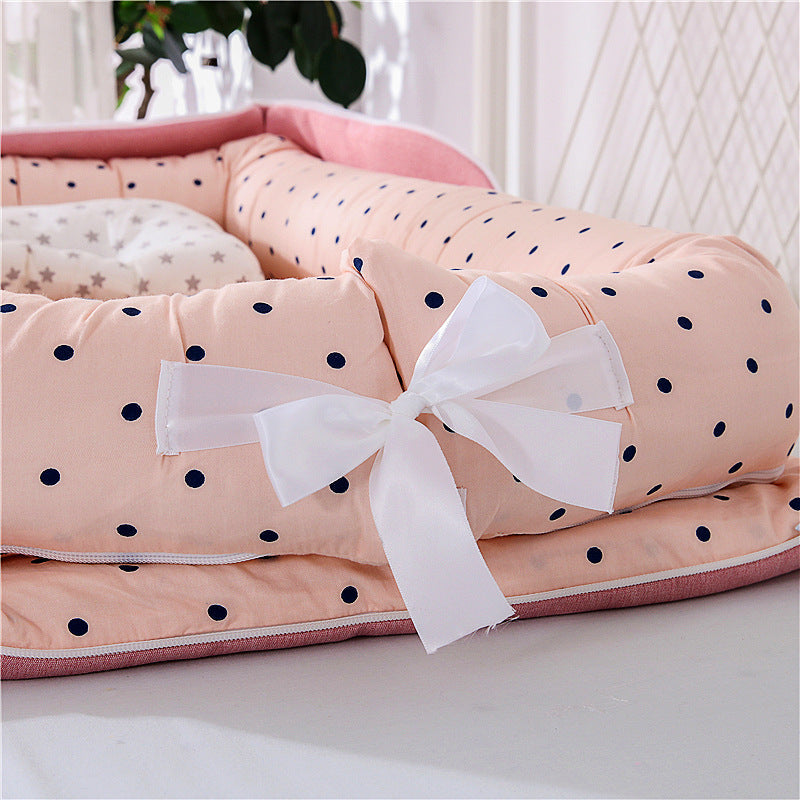 Cotton Portable Foldable Baby Bed - Cindi Book