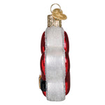 Old World Christmas Santa Paws Ornament - hand-blown glass Christmas tree ornament (view 4)