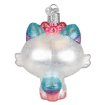 Old World Christmas Kawaii Cat Ornament - hand-blown glass Christmas tree ornament (view 3)