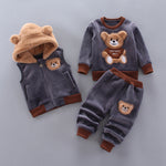 Children's thick three-piece suit - Cindi Book