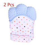 Baby teether baby anti-bite silicone molar gloves children's sound toys - Cindi Book
