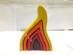Early education stacking high blocks - Cindi Book