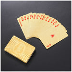 Waterproof gold foil playing CARDS - Cindi Book