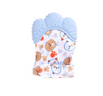 Baby teether baby anti-bite silicone molar gloves children's sound toys - Cindi Book