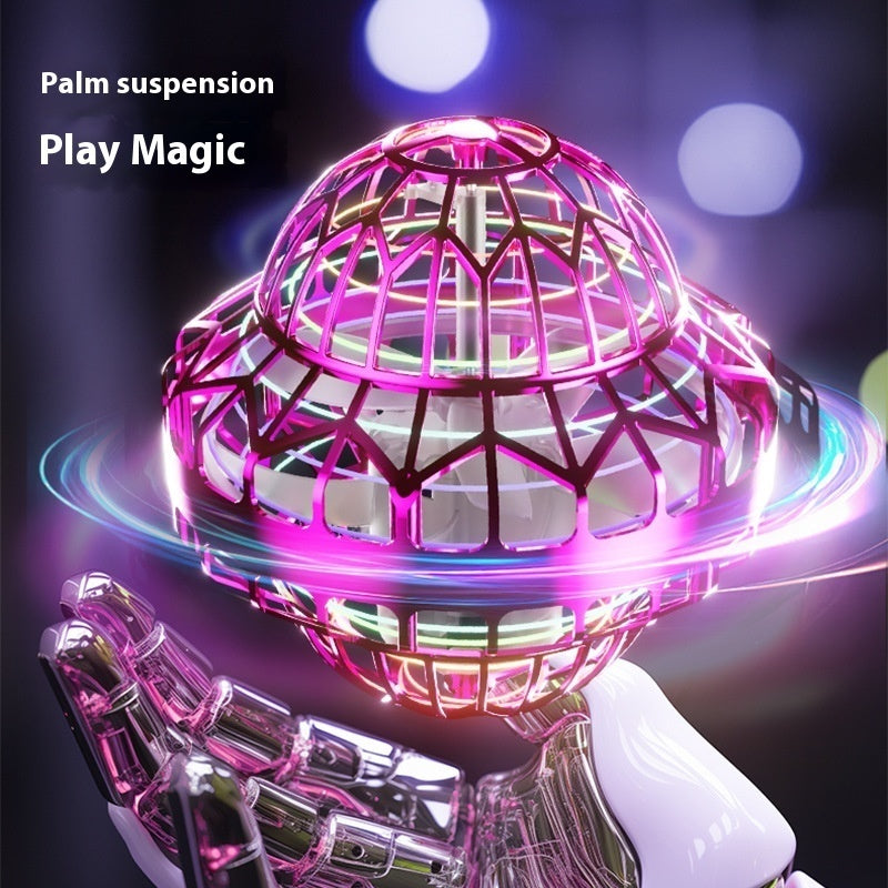 Magic Flying Ball Magic Swing Flying Ball Children's Finger Rotating Luminous Floating Flying Fingertip Toy - Cindi Book