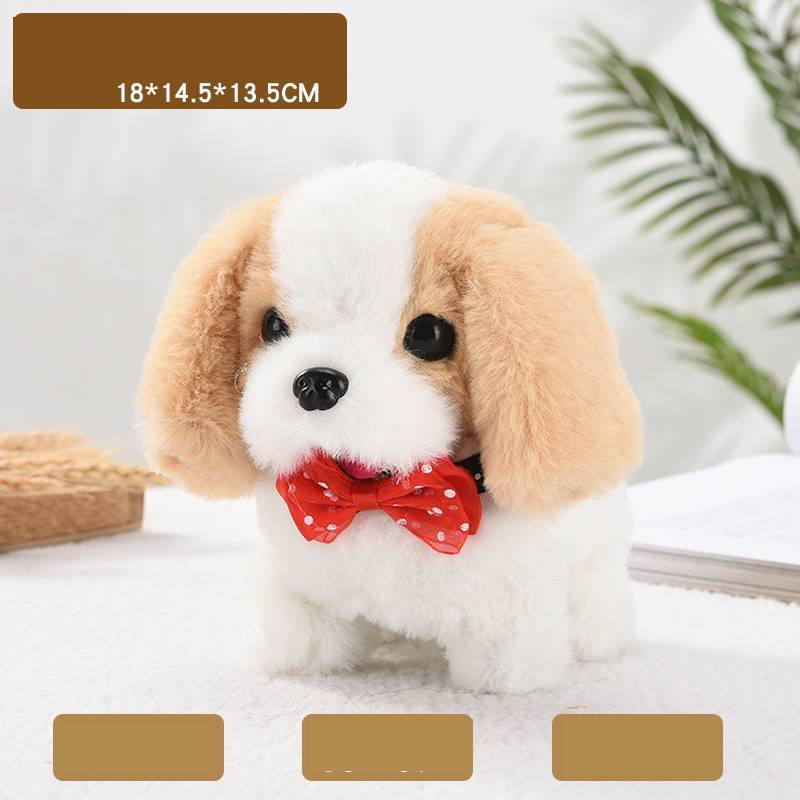 Simulation Electric Dog Plush Children's Toy - Cindi Book