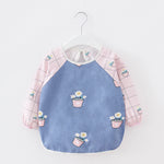 Baby Dinner Coverall Bib Spring And Autumn Long Sleeve Apron - Cindi Book