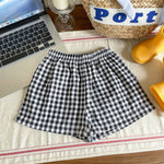 Fashion Personality Girls' Shorts Versatile Lattice - Cindi Book
