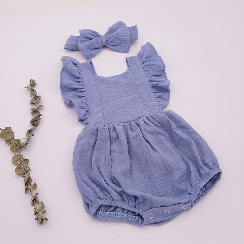 New Baby And Infants Romper Romper Shooting Birthday Dress Children Onesie - Cindi Book