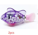 Cat Interactive Electric Fish Water Toy For Indoor Play Swimming Robot Fish Toys For Cat Dog Pet Baby Swimmer Bath Robofish Toys - Cindi Book