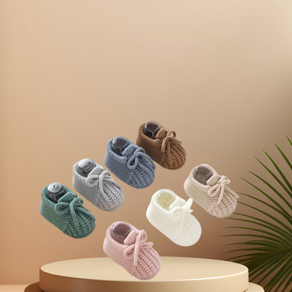Baby Toddler Shoes Toddler Socks Handmade Baby's Shoes - Cindi Book