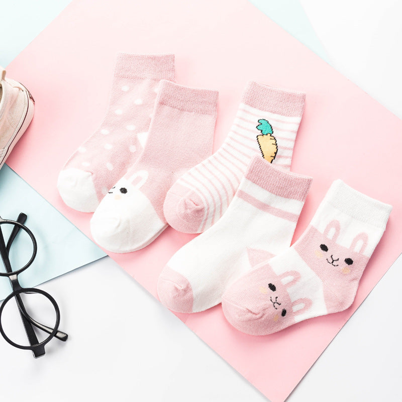 Cartoon baby socks baby stockings - Cindi Book