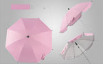 360 Degrees Pram Umbrellas Cart Accessories Adjustable Stroller Umbrella - Cindi Book