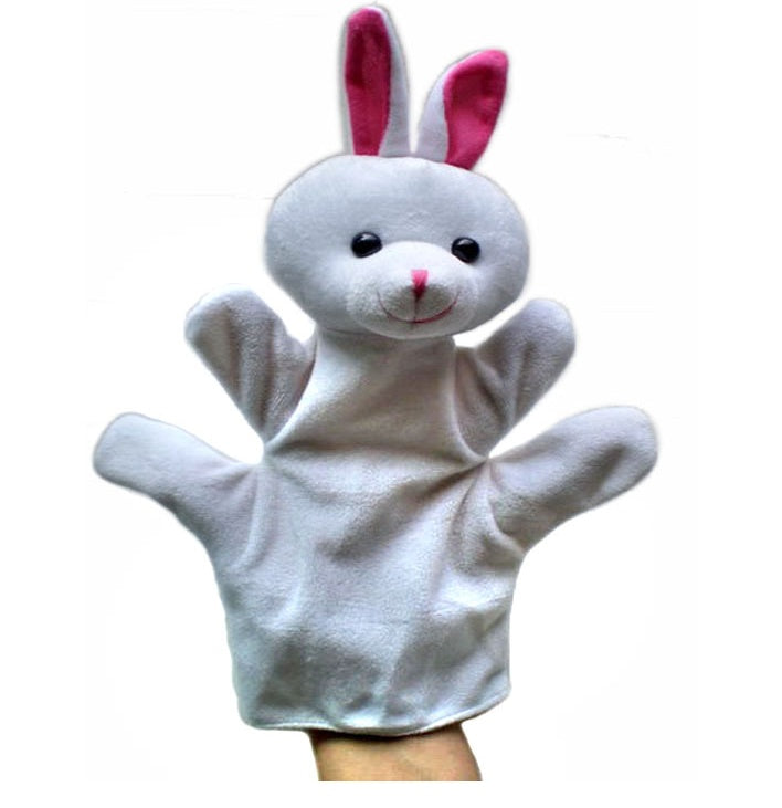 Hand puppet 28 plush toy big hand puppet preschool teaching aid - Cindi Book
