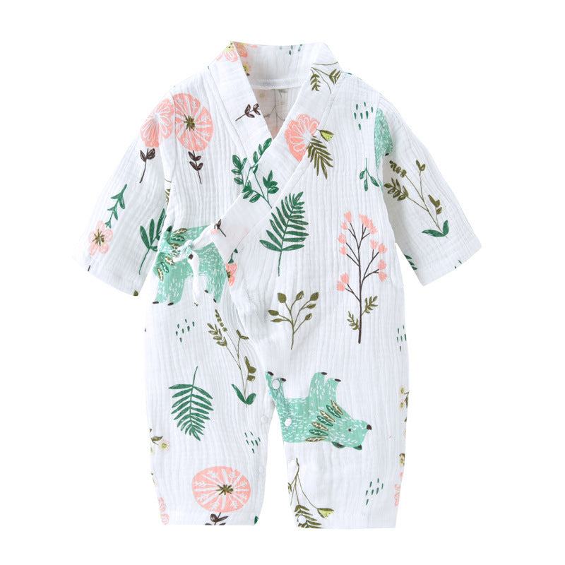 Baby Onesies Summer Thin Baby Romper Romper - Cindi Book