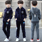 Casual children's suit boys autumn clothes - Cindi Book