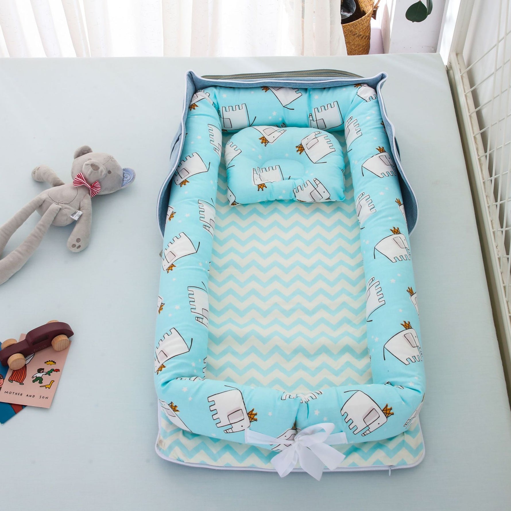 Cotton Portable Foldable Baby Bed - Cindi Book