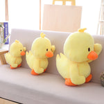 Little yellow duck figurine dancing expression small yellow duck plush toy - Cindi Book