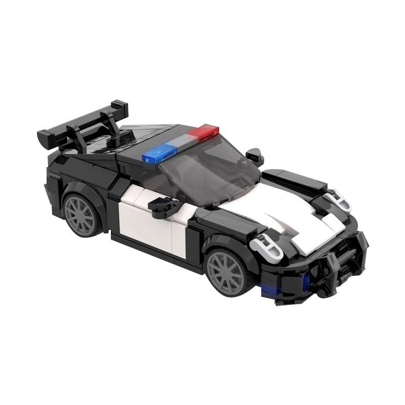 992 GT3 Police Car Model Speed Sports Car 8 Grid Racing Car - Cindi Book