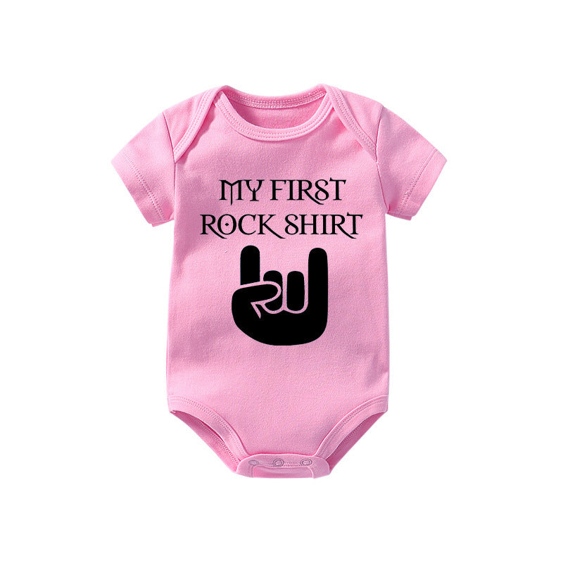 Finger letter romper - Cindi Book