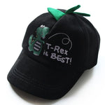 ''T-REX IS BEST'' DINOSAUR KIDS HATS - Cindi Book