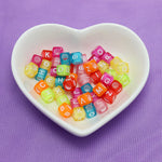 Acrylic English alphabet beads - Cindi Book