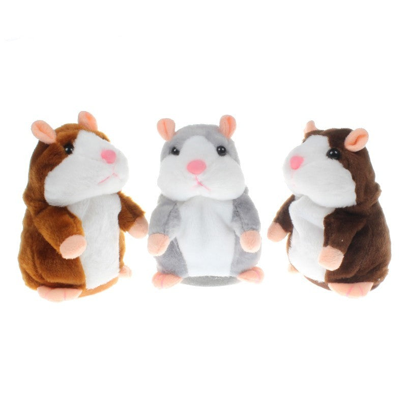 15CM Little Talking Hamster Toy - Cindi Book
