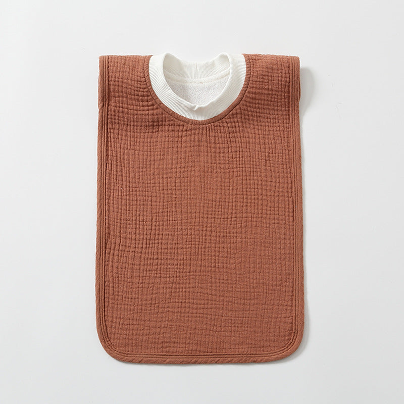 Large Childrens Washcloth Bib That Resists Stains - Cindi Book