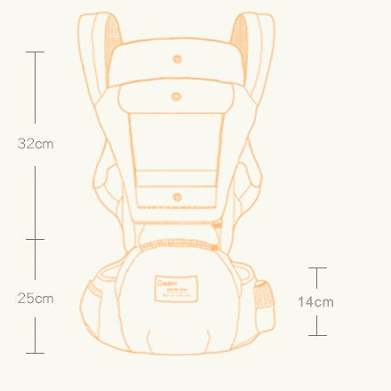 Multi-functional baby waist stool - Cindi Book