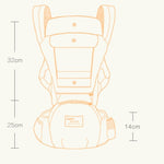 Multi-functional baby waist stool - Cindi Book